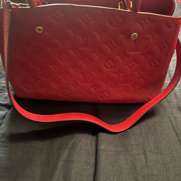 Louis Vuitton Red Shoulder Bag - Picture 1 of 8